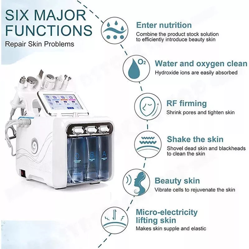 6 in 1 Hydrafacial Machine